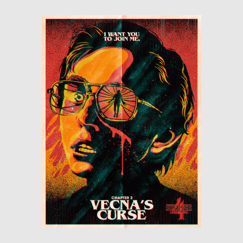 Stranger Things x Butcher Billy Vecna's Curse Poster [18x24]