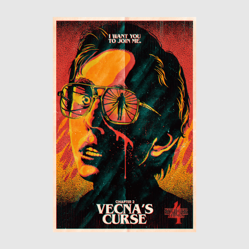 Stranger Things x Butcher Billy Vecna's Curse Poster [24x36]