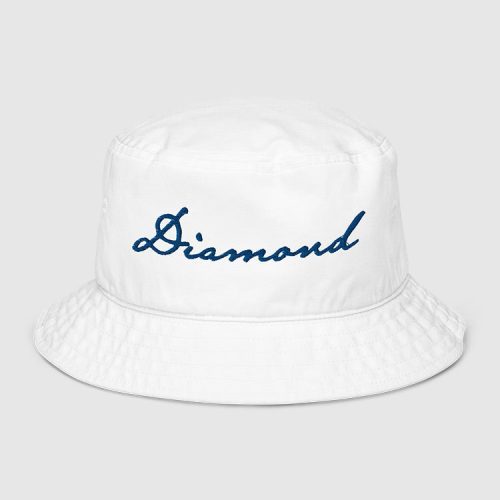 Netflix Shop Bridgerton Embroidered Diamond Bucket Hat