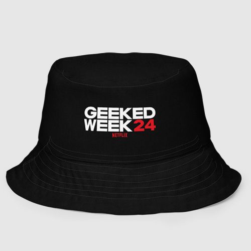 Netflix Shop Geeked Week '24 Reversible Bucket Geek Hat