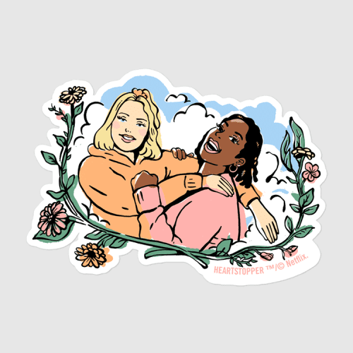 Heartstopper Tara and Darcy Sticker