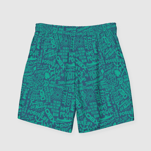 OuterBanksAll OverPrintRecycledSwimTrunks Turquoise image2