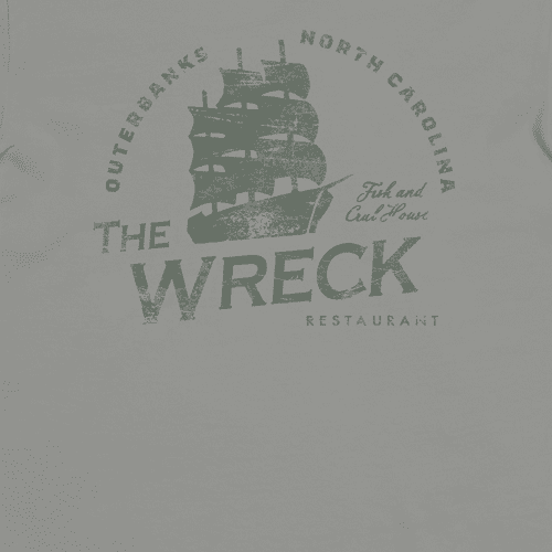 OuterBanksMen sTheWreckT Shirt Grey image2