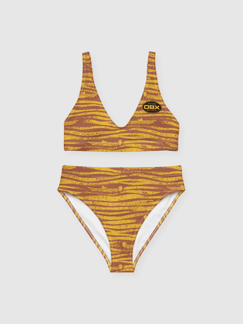 OuterBanksRecycledHigh WaistedBikini Yellow image1