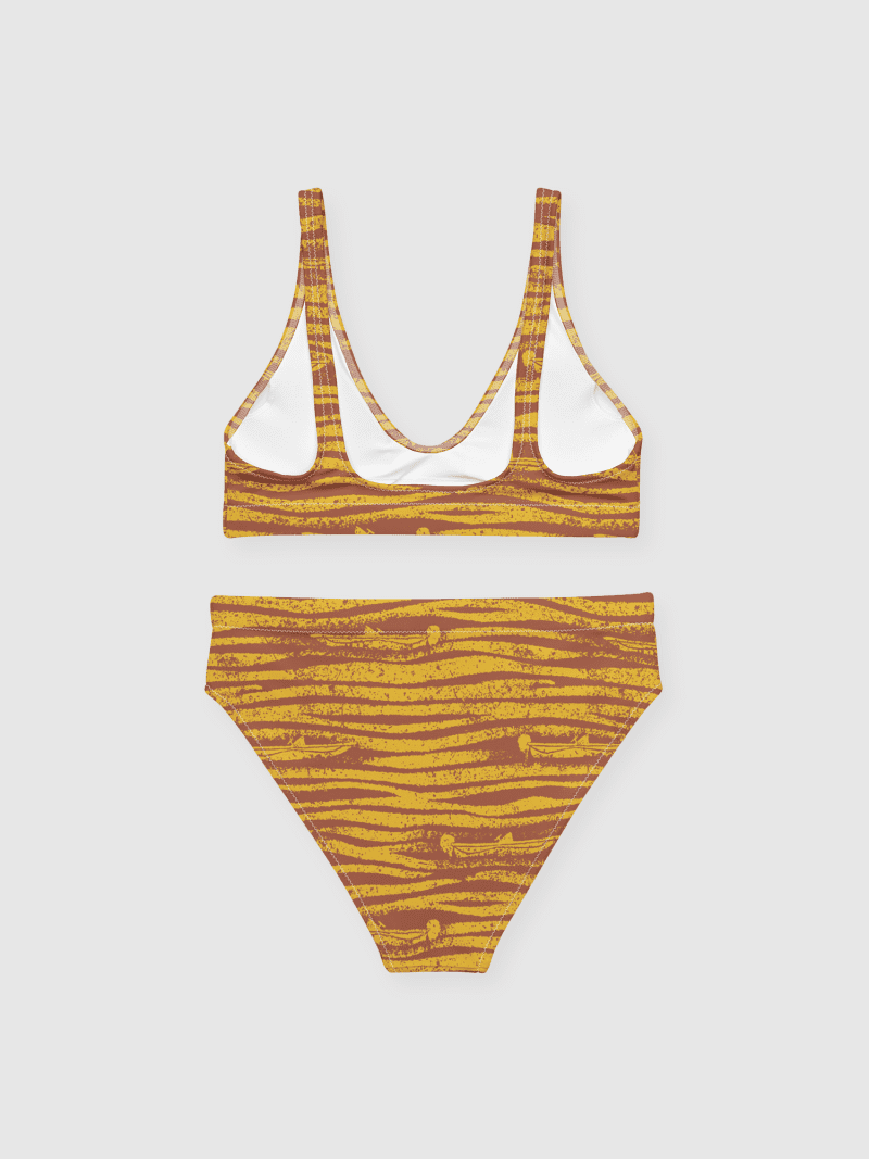 OuterBanksRecycledHigh WaistedBikini Yellow image2