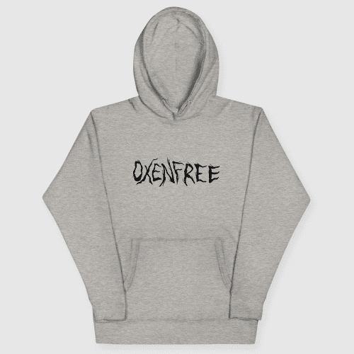 Netflix Shop Oxenfree Portal Hoodie in Carbon Grey