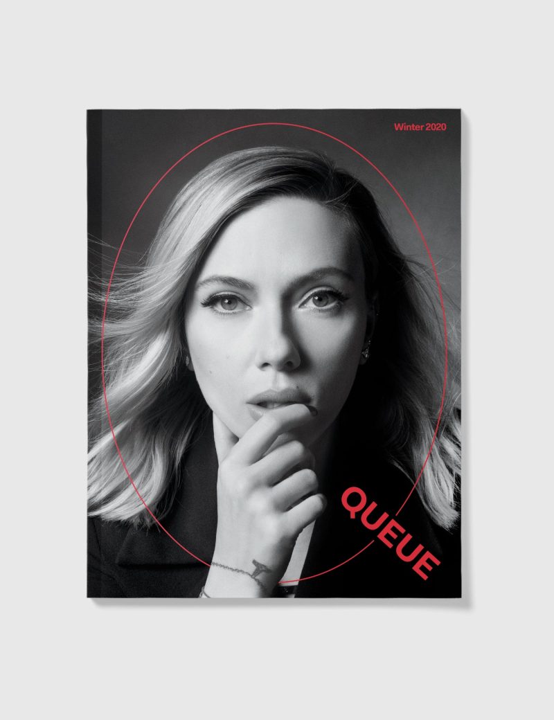 Queue Issue Two - Scarlett Johansson Cover | Books | Netflix Shop