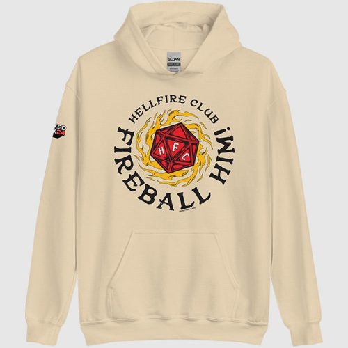 Stranger Things Fireball Him Hoodie