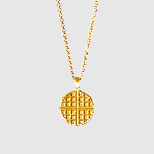 Stranger Things Waffle pendant 2