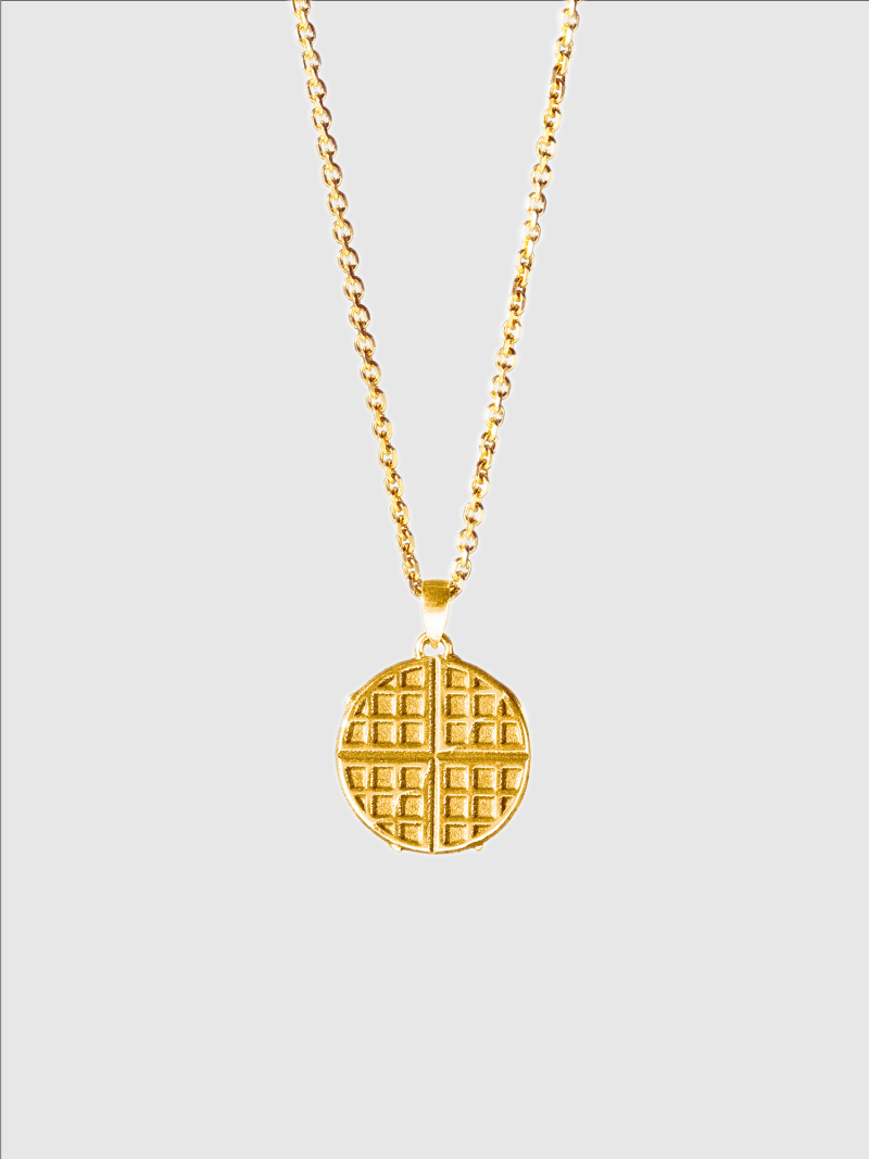 Stranger Things Waffle pendant 2