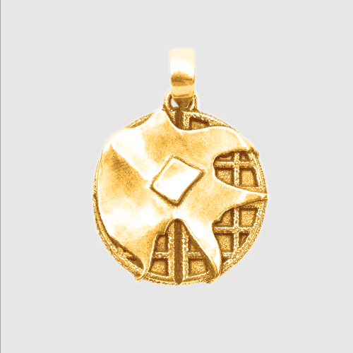 Stranger Things Waffle pendant 3