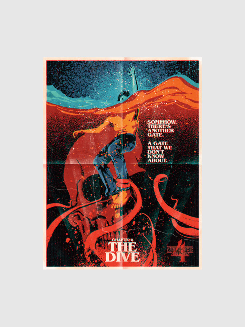 StrangerThingsTheDivePoster 18x24 Main