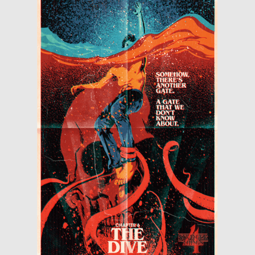 StrangerThingsTheDivePoster 24x36 Close