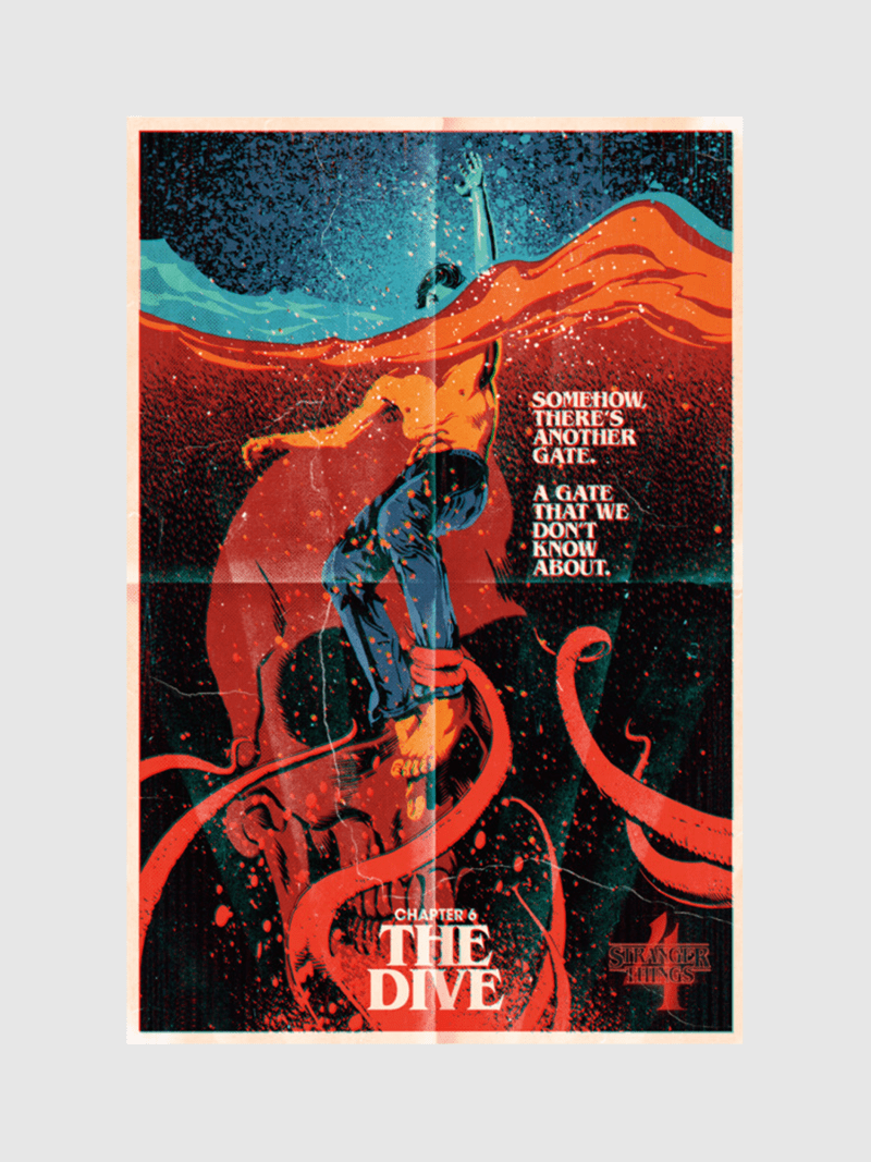 StrangerThingsTheDivePoster 24x36 Close