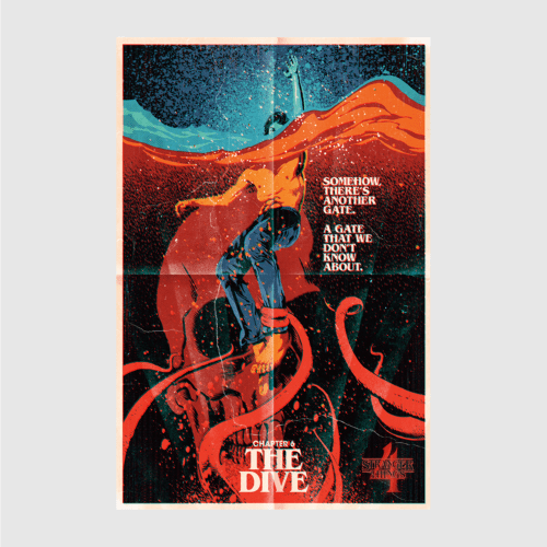 StrangerThingsTheDivePoster 24x36 Main