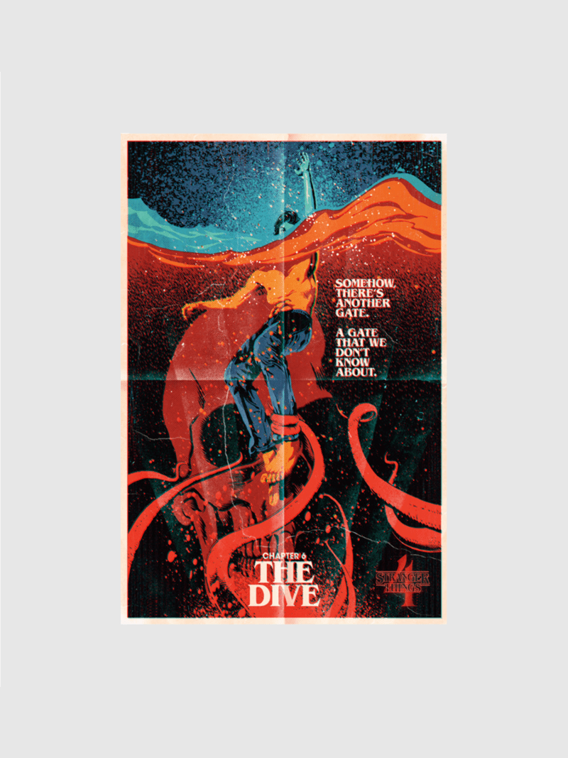 StrangerThingsTheDivePoster 24x36 Main