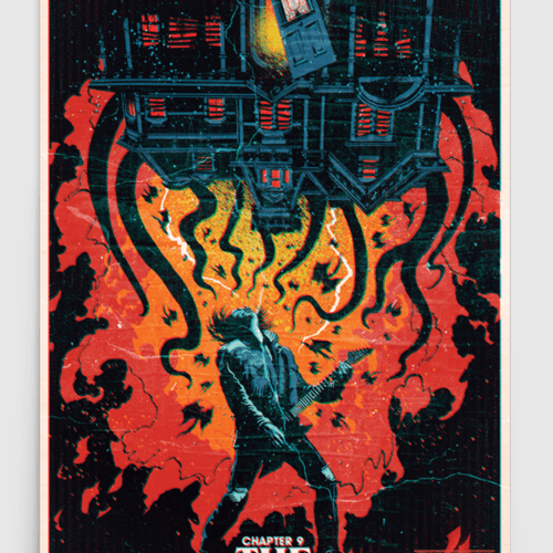 StrangerThingsxButcherBillyThePiggybackPoster 24x36 Close