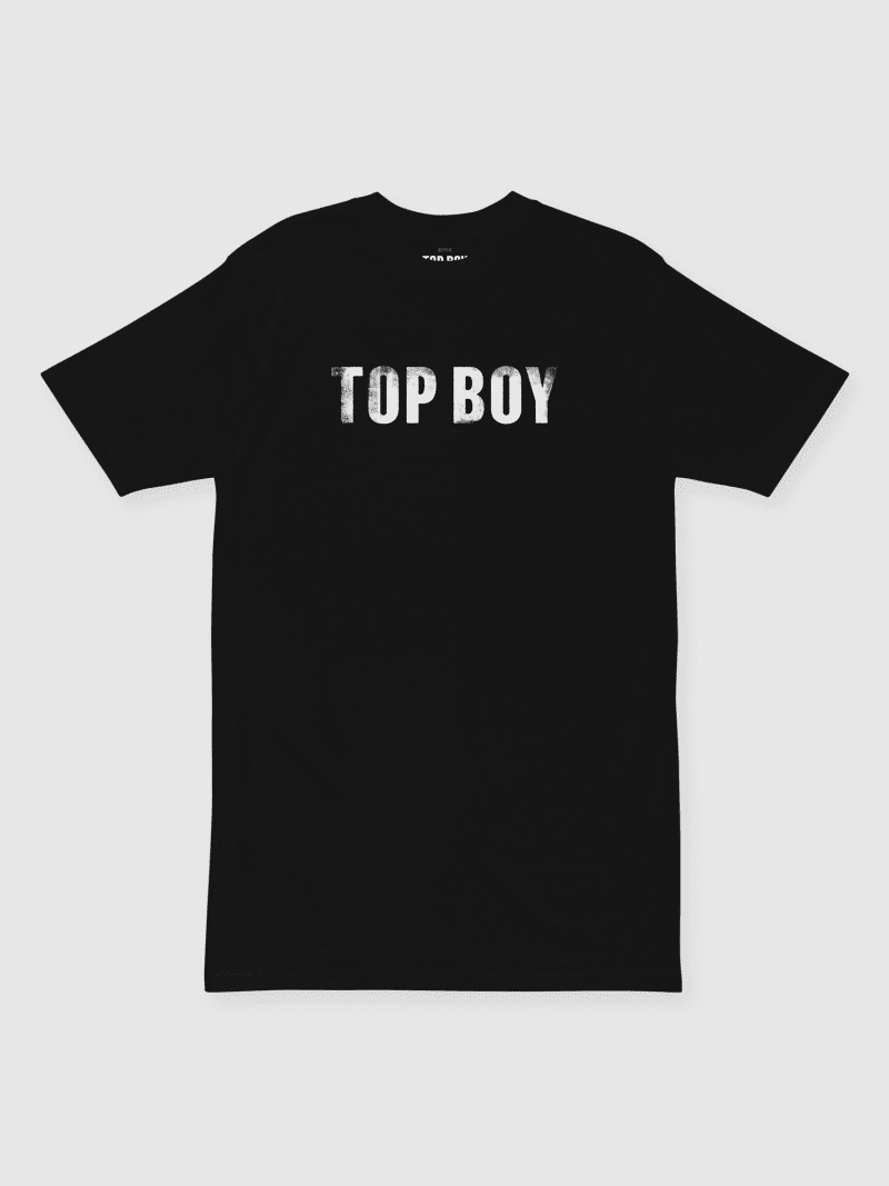 TopBoyLogoT Shirt BlackMainImage