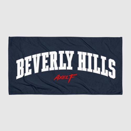 Netflix Shop Beverly Hills Cop: Axel F Navy Beach Towel